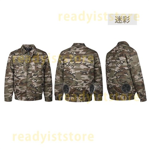 空調作業服 長袖 バッテリー ファン付き アウトドア 空調ウェア メンズ ブルゾン ジャケット 夏用 屋外 釣り 撥水 USB 薄手 冷却 大風量 新作 S-3XL 空調作業服 長袖 バッテリー ファン付き アウトドア 空調ウェア メンズ ブルゾン ジャケット 夏用 屋外 釣り 撥水 USB 薄手 冷却 大風量 新作 S-3XL