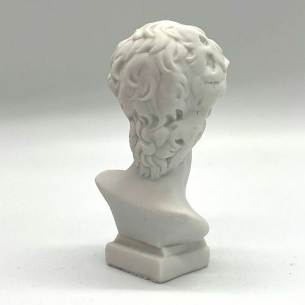 Qoo10] ミニ置物 ダビデ像の顔 置物デザイン ギ