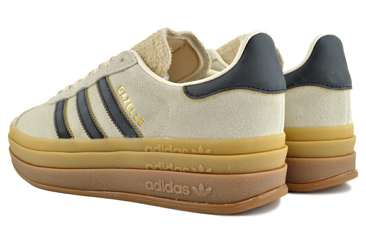 ガゼル ボールド ウィメンズ クリームホワイト コアブラック サンドストレータ js3892 ガゼル ボールド ウィメンズ クリームホワイト コアブラック サンドストレータ js3892