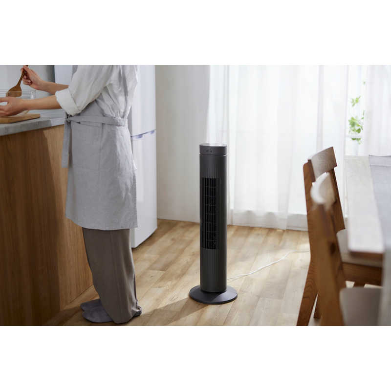 アイリスオーヤマ(Iris Ohyama) TWF-CD83T(グレー) DCタワーファン リモコン付 アイリスオーヤマ IRIS OHYAMA タワーファン DCモーター搭載 (省エネ