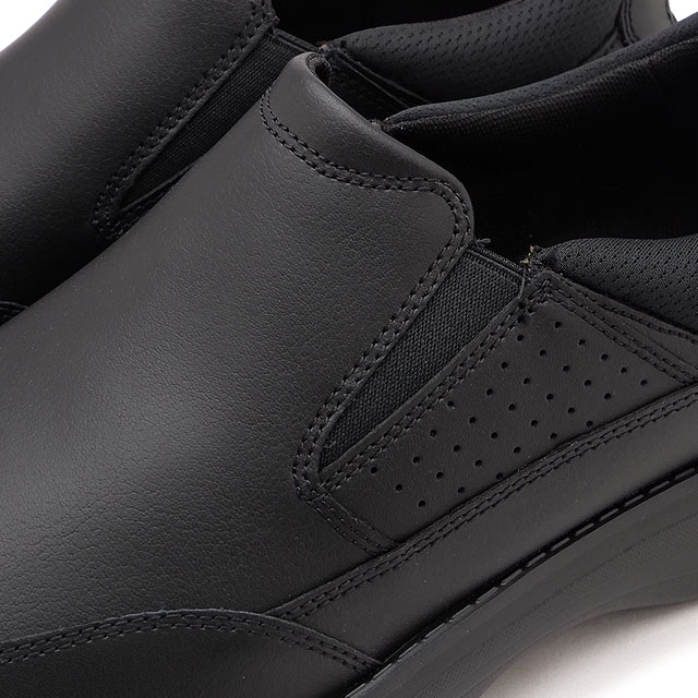 PW6000 スリッポン [CJ1211 ] PW 6000 SLIP ON メンズ ビジネスシューズ ウォーキングシューズ 軽量 革靴 BLACK-LEA