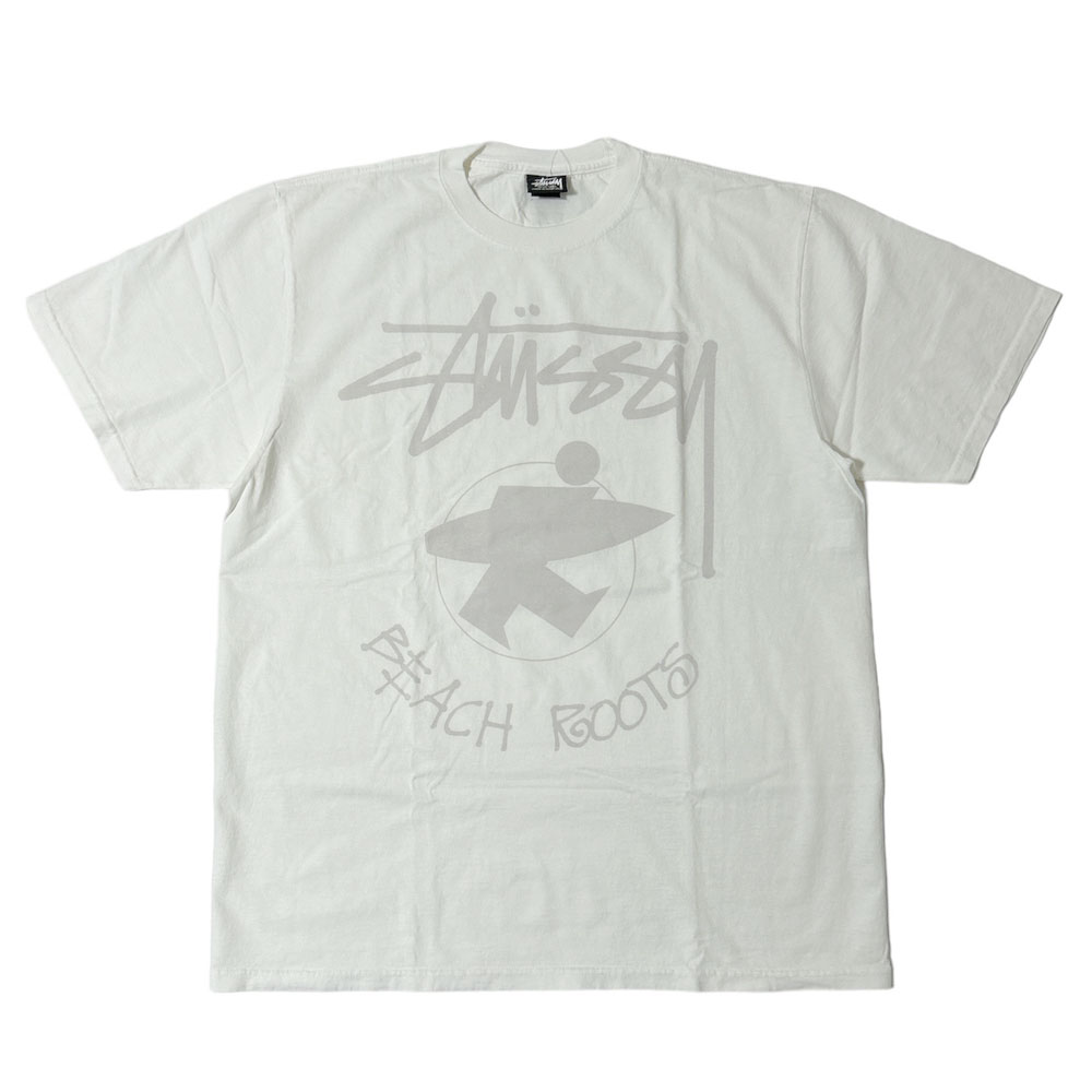 ステューシー STUSSY BEACH ROOTS PIG.DYED TEE ピグメント ダイ 200-009430-040