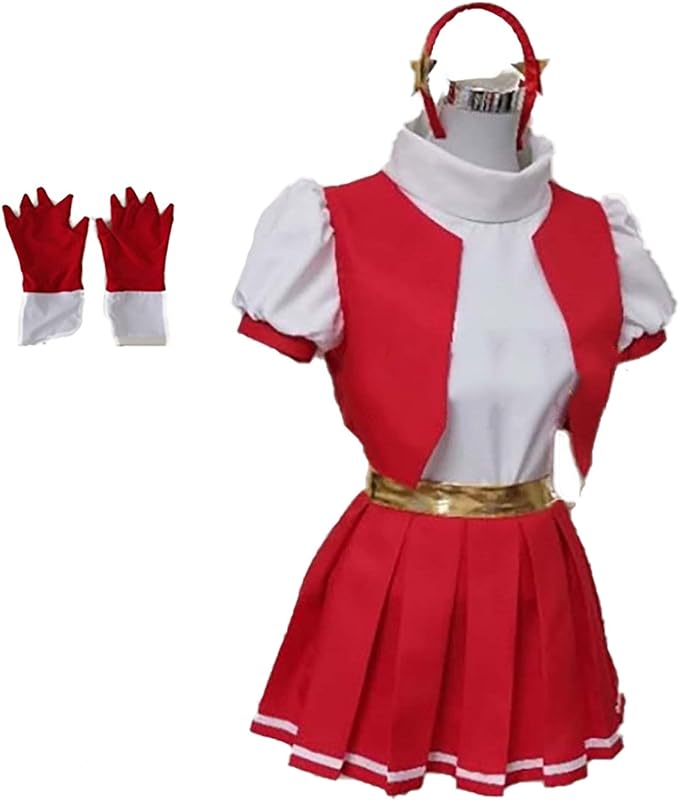 麻宮アテナ コスプレ用衣装+髪飾り+手袋 コスチューム 変身 仮装 変装 麻宮アテナ コスプレ用衣装+髪飾り+手袋 コスチューム 変身 仮装 変装