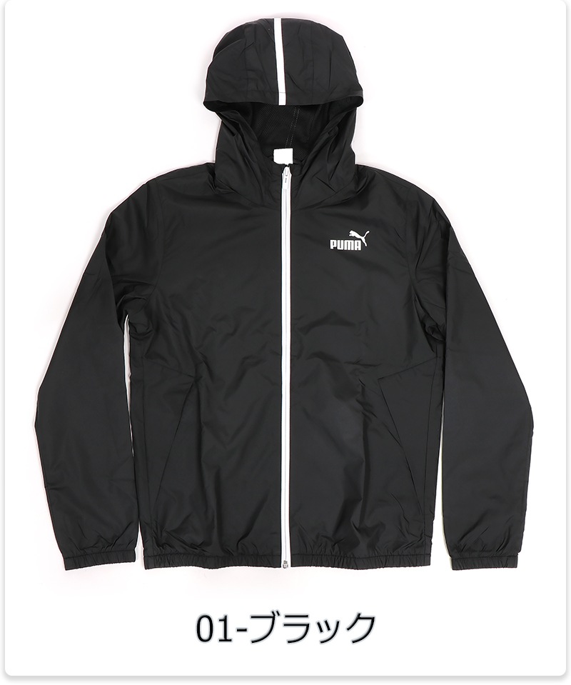 ESS ソリッド ウィンドブレーカー レディース/女性用 ヤッケ ブラック M/L 849419