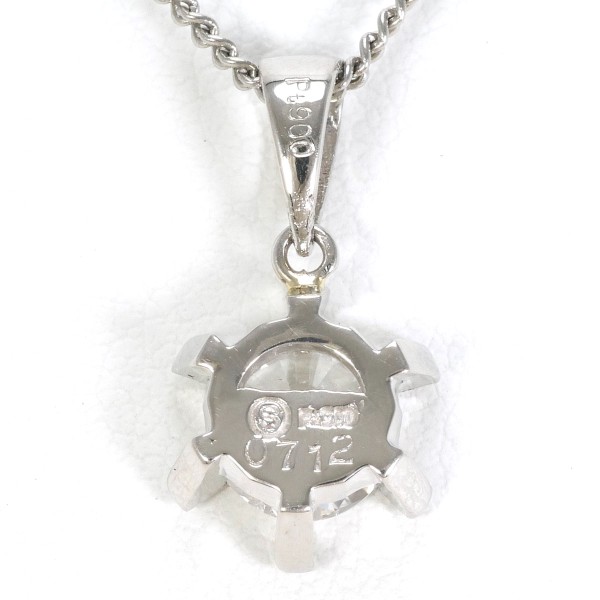 PT900 プラチナ PT850 ネックレス ダイヤ 0.712 鑑定書 ジュエリー 中古 PT900 プラチナ PT850 ネックレス ダイヤ 0.712 鑑定書 ジュエリー 中古