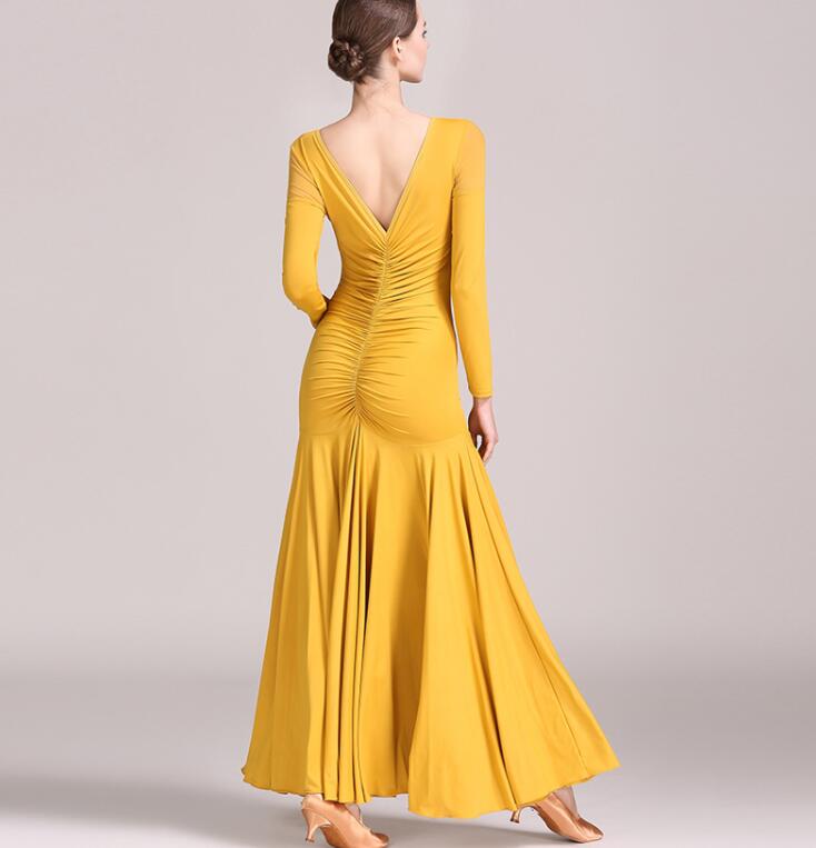 売れ キレイめ 上品 レディースワンピース 社交ダンス モダンダンス 女性 ロングワンピース 長袖ワンピース スタンダードドレス 3color パープル グリーン イエロー 舞台 演出 イベント パー 売れ キレイめ 上品 レディースワンピース 社交ダンス モダンダンス 女性 ロングワンピース 長袖ワンピース スタンダードドレス 3color パープル グリーン イエロー 舞台 演出 イベント パー