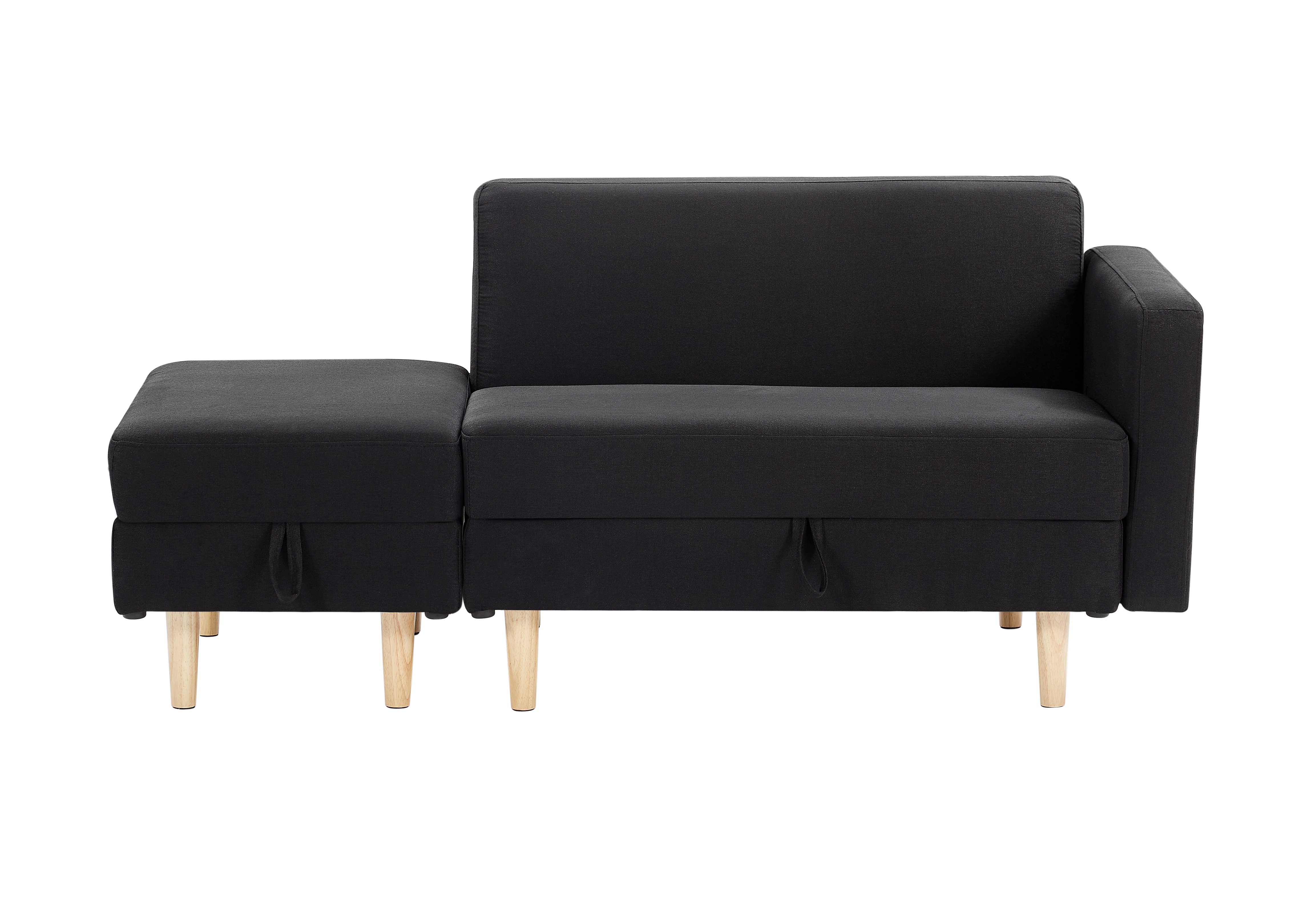 One Arm 2 Seater sofa+Ottoman ソファ 2人掛け 収納付き オットマン