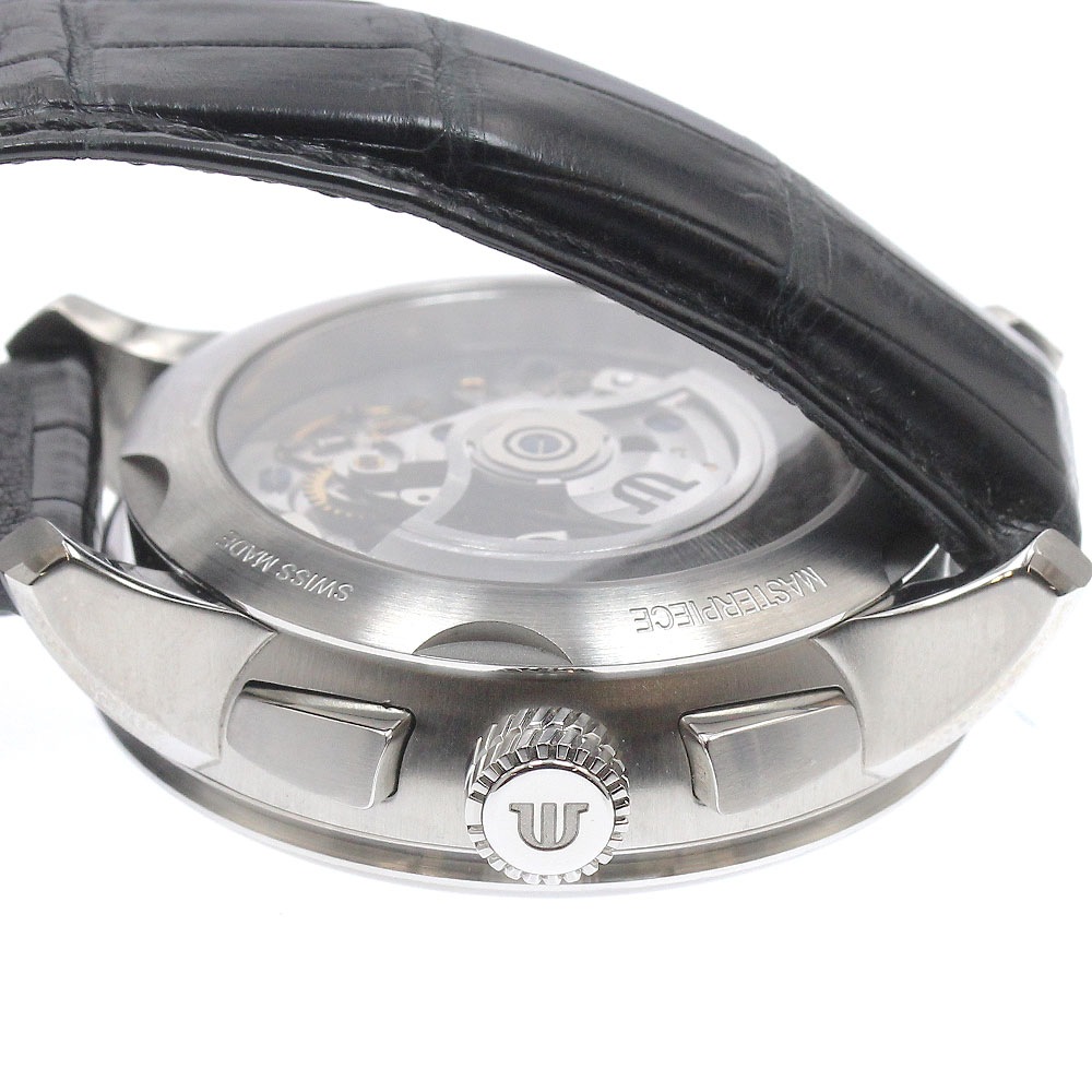モーリスラクロア MAURICE LACROIX MP6348 マスターピース マスタークロノ デイデイト 自動巻き メンズ 美品 _883793【中古】