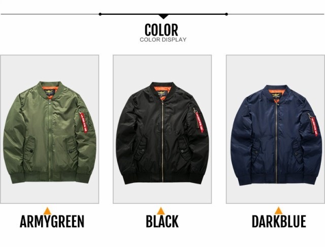 秋冬新作MA-1 メンズ ジャケット ミリタリージャケット ジップアップジャケット メンズ 秋冬新作MA-1 メンズ ジャケット ミリタリージャケット ジップアップジャケット メンズ