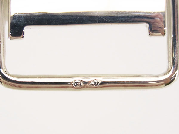 新品仕上げエルメスヴィンテージコンスタンスHモチーフシルバー