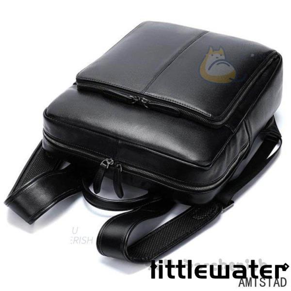 本革 厳選牛革 レザー リュックサック ビジネスリュック 本革リュック ボックス型 メンズ レディース 通勤 旅行 機能性 コスパ 2WAY 大容量 PC パソコン