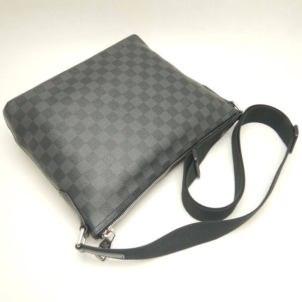ダミエ グラフィット ミックPM N41211 ショルダーバッグ ノワール/252923【中古】 ダミエ グラフィット ミックPM N41211 ショルダーバッグ ノワール/252923【中古】