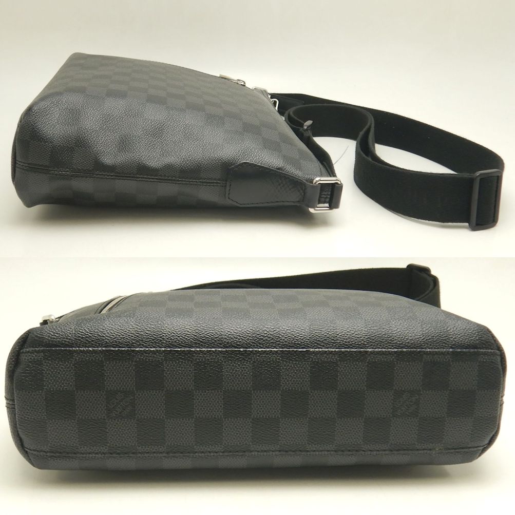 ダミエ グラフィット ミックPM N41211 ショルダーバッグ ノワール/252923【中古】 ダミエ グラフィット ミックPM N41211 ショルダーバッグ ノワール/252923【中古】