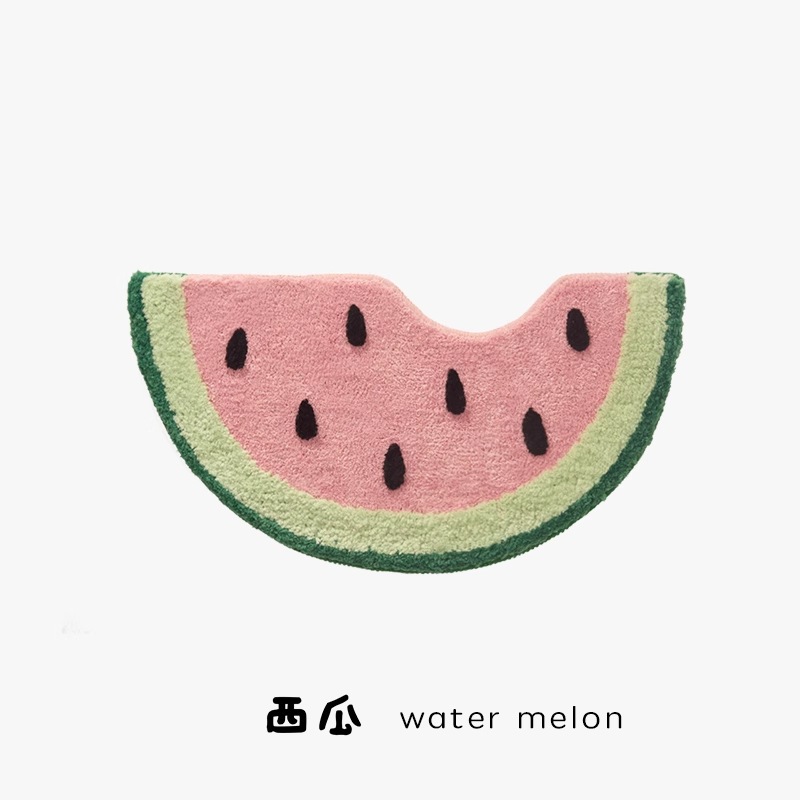 【速達!】バナナシャワールーム扇形房絨毯吸水カシミヤを模したマット浴室入口フットマット 【速達!】バナナシャワールーム扇形房絨毯吸水カシミヤを模したマット浴室入口フットマット