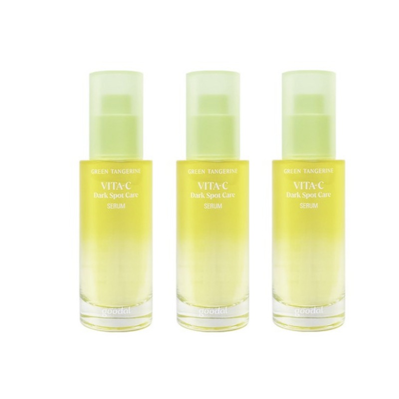 【Hyuk 2023ベスト化粧品】青みかんビタCセラム40ml 3個/ グリーンタンジェリンビタCダークスポットセラム/済州青みかんエキス70%/ビタミンC/ナイアシンアミド