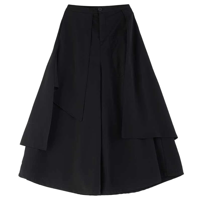 2024春 新品 キュロットスカート ワイドパンツ ドッキング 体型カバー 大きいサイズ レディース ロングパンツ 2024春 新品 キュロットスカート ワイドパンツ ドッキング 体型カバー 大きいサイズ レディース ロングパンツ