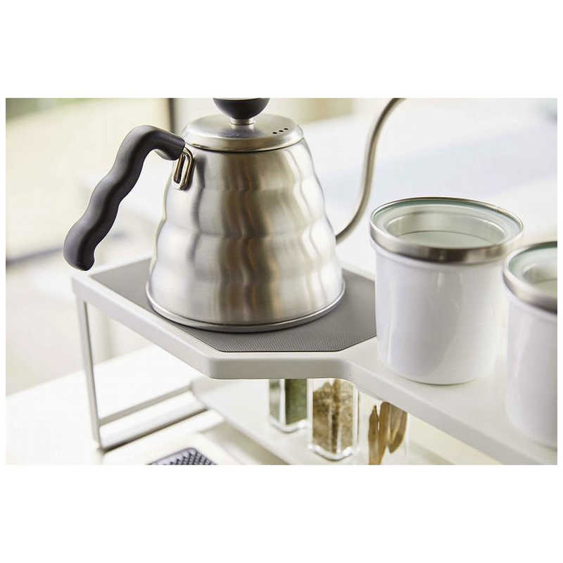 山崎実業 プレート コンロ奥ラック排気口カバー付き75cmコンロ用 ホワイト 05652 山崎実業 プレート コンロ奥ラック排気口カバー付き75cmコンロ用 ホワイト 05652