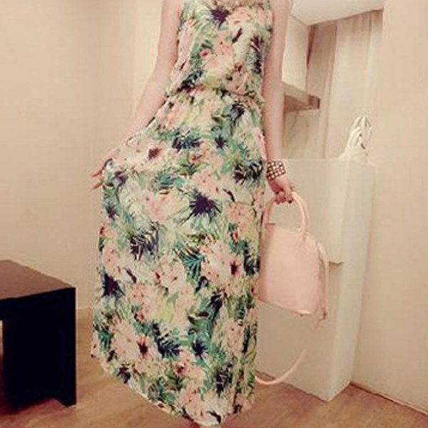 キャミソールワンピース マキシ丈 シフォン 花柄 マキシ ワンピース Aライン ワンピース 夏ワンピース ワンピース レディース キャミソールワンピース マキシ丈 シフォン 花柄 マキシ ワンピース Aライン ワンピース 夏ワンピース ワンピース レディース