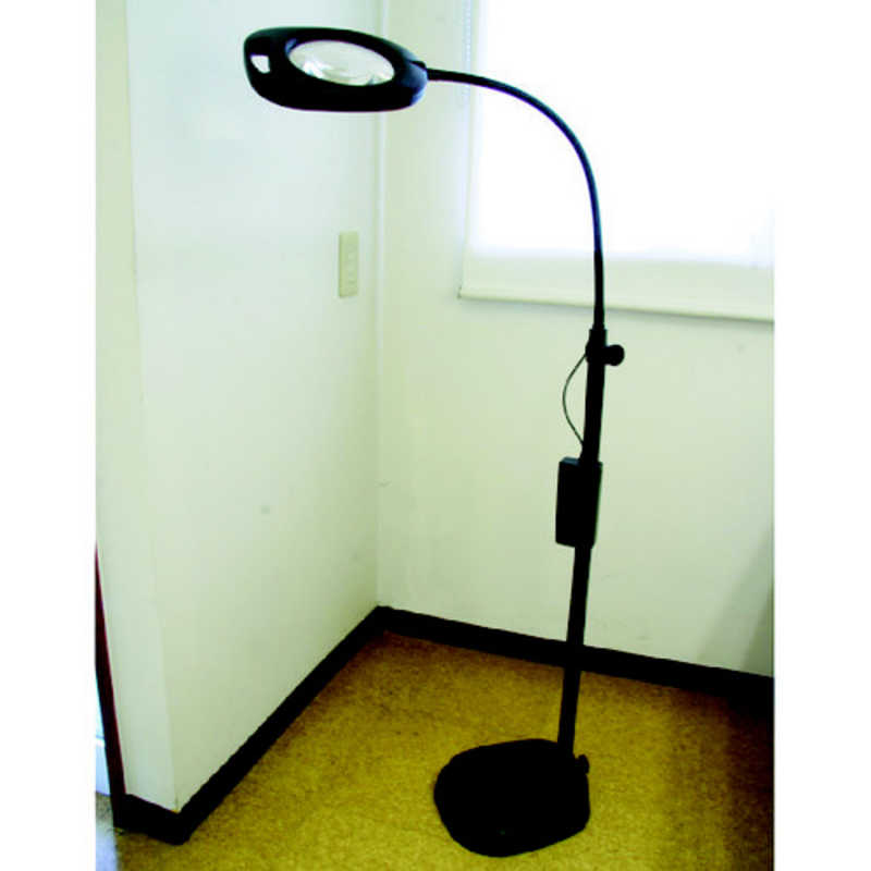 池田レンズ工業　LEDライト付スタンドルーペ　CMS130L