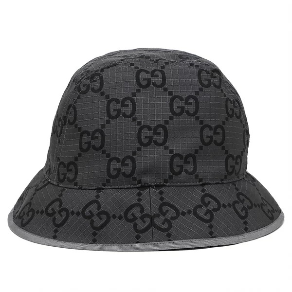帽子 GGパターン グレー ブラック メンズ 768378 4HA5N 1161 帽子 GGパターン グレー ブラック メンズ 768378 4HA5N 1161