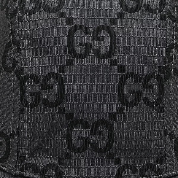 帽子 GGパターン グレー ブラック メンズ 768378 4HA5N 1161 帽子 GGパターン グレー ブラック メンズ 768378 4HA5N 1161