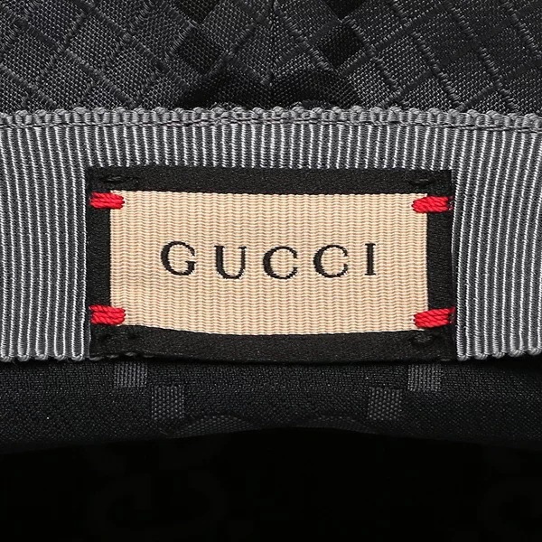 帽子 GGパターン グレー ブラック メンズ 768378 4HA5N 1161 帽子 GGパターン グレー ブラック メンズ 768378 4HA5N 1161