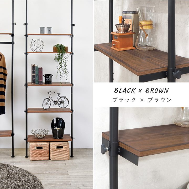 突っ張りラック 突っ張り棚 つっぱり収納棚 5段 幅90cm 突っ張り棒 間仕切り 高さ187264cm対応 突っ張りラック 突っ張り棚 つっぱり収納棚 5段 幅90cm 突っ張り棒 間仕切り 高さ187264cm対応