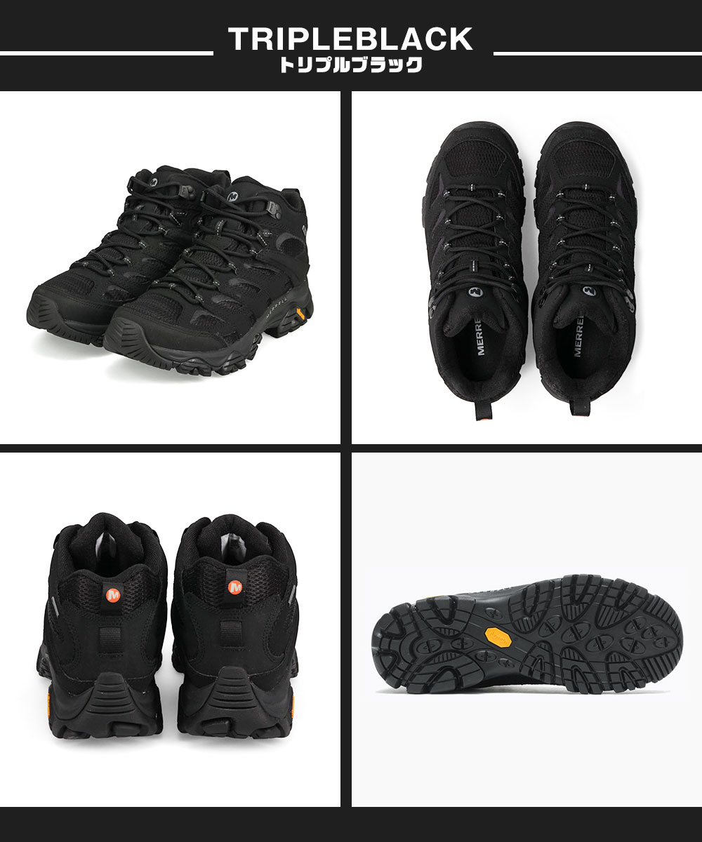 モアブ3 シンセティック ミッド ゴアテックス メンズ ハイキング 防水 トレッキング 登山靴 防滑 アウトドアシューズ 紳士 500249 500255 500435 500431 500251
