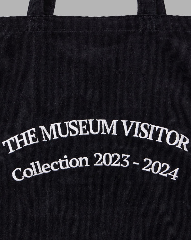[THE MUSEUM VISITOR]★CORDUROY ECO BAG THE MUSEUM VISITOR☆COLLECTION 2023-2024 CORDUROY ECO BAG