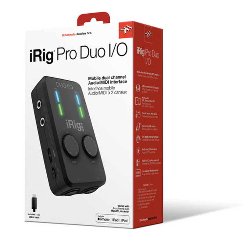 IKMULTIMEDIA　iRig Pro Duo I/O IK Multimedia　IKM-OT-000085N