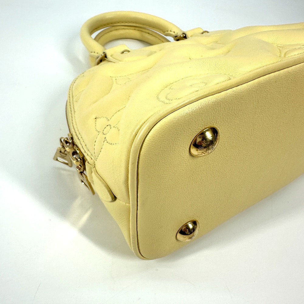 ショルダーバッグ M59821 アルマ・ソフトBB ソフト バブルグラム カバン 2WAYバッグ 斜め掛け ハンドバッグ レザー バナナ イエロー ショルダーバッグ M59821 アルマ・ソフトBB ソフト バブルグラム カバン 2WAYバッグ 斜め掛け ハンドバッグ レザー バナナ イエロー