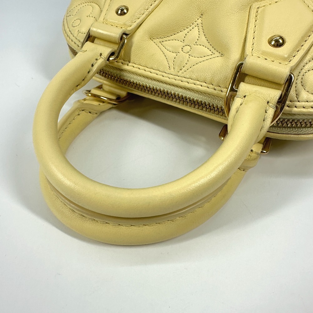 ショルダーバッグ M59821 アルマ・ソフトBB ソフト バブルグラム カバン 2WAYバッグ 斜め掛け ハンドバッグ レザー バナナ イエロー ショルダーバッグ M59821 アルマ・ソフトBB ソフト バブルグラム カバン 2WAYバッグ 斜め掛け ハンドバッグ レザー バナナ イエロー