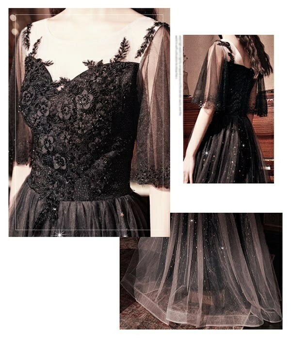 演奏会 袖あり 半袖 ケープスリーブ キラキラ グラデーション ビスチェ 透け感 ロング丈 ミモレ丈 ドレス 大人 ピアノ 発表会 ロングドレス 母親 結婚式 大きいサイズ 4L 体型カバー 謝恩会