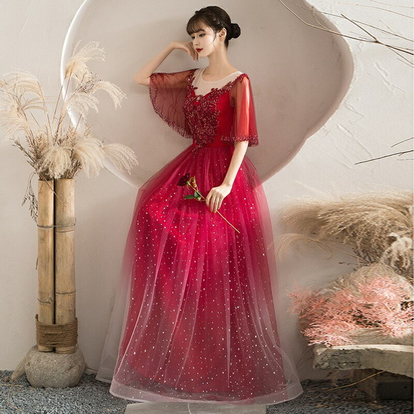 演奏会 袖あり 半袖 ケープスリーブ キラキラ グラデーション ビスチェ 透け感 ロング丈 ミモレ丈 ドレス 大人 ピアノ 発表会 ロングドレス 母親 結婚式 大きいサイズ 4L 体型カバー 謝恩会