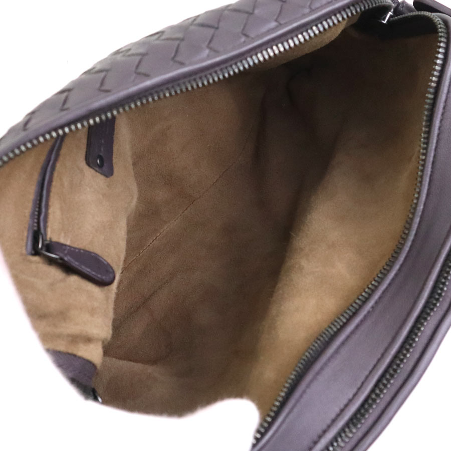 ボッテガヴェネタ BOTTEGAVENETA ショルダーバッグ イントレチャート レザー グレーパープル レディース e59996a ボッテガヴェネタ BOTTEGAVENETA ショルダーバッグ イントレチャート レザー グレーパープル レディース e59996a