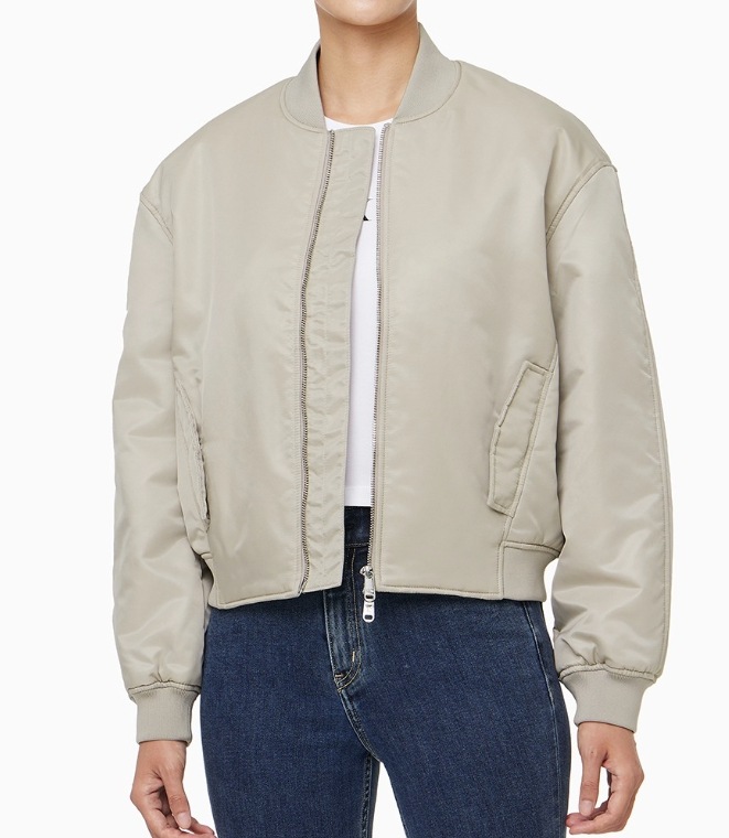 Nylon Bomber Jumper (40WL591) Nylon Bomber Jumper (40WL591)