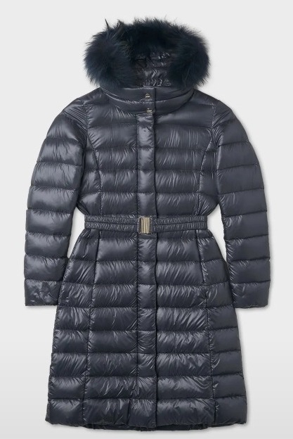 ラスト１点セール　フード脱着可能 ベルト付き　超軽量ダウン