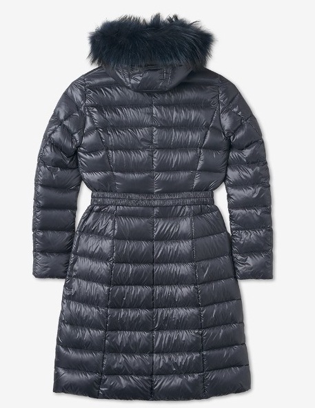 ラスト１点セール　フード脱着可能 ベルト付き　超軽量ダウン