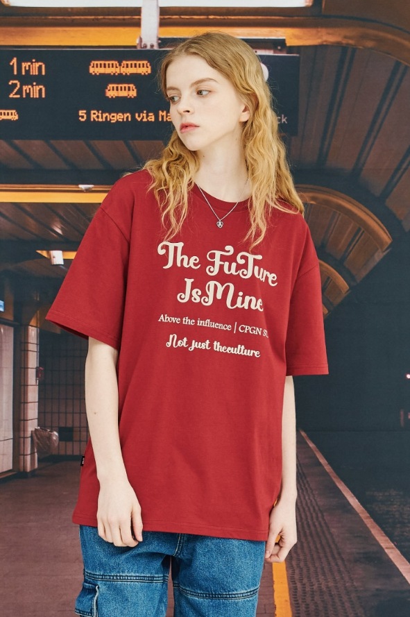 【CPGN STUDIO】Futuristic Short Sleeve T-shirt CPGN STUDIO】 Futuristic Short Sleeve T-shirt