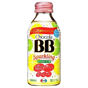 チョコラBB スパークリング キウイ＆レモン味 140ml48本入(2ケースセット)
