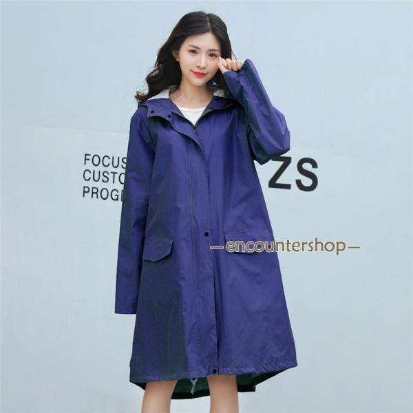レインコート レディース レインスーツ 雨合羽 自転車 ポッケト バイク アウトドア 防風 防水 雨具 防災 ぬれない 梅雨対策 レインウェア 軽い