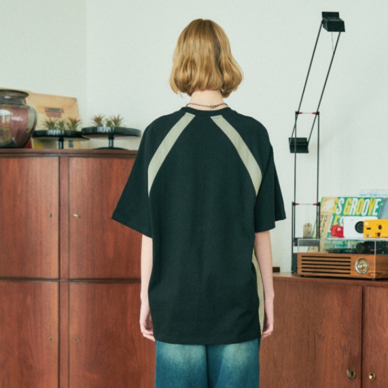 CPGN スタジオ 5/4 配送   ネスカクラブラグランショートスリーブ T シャツブラック