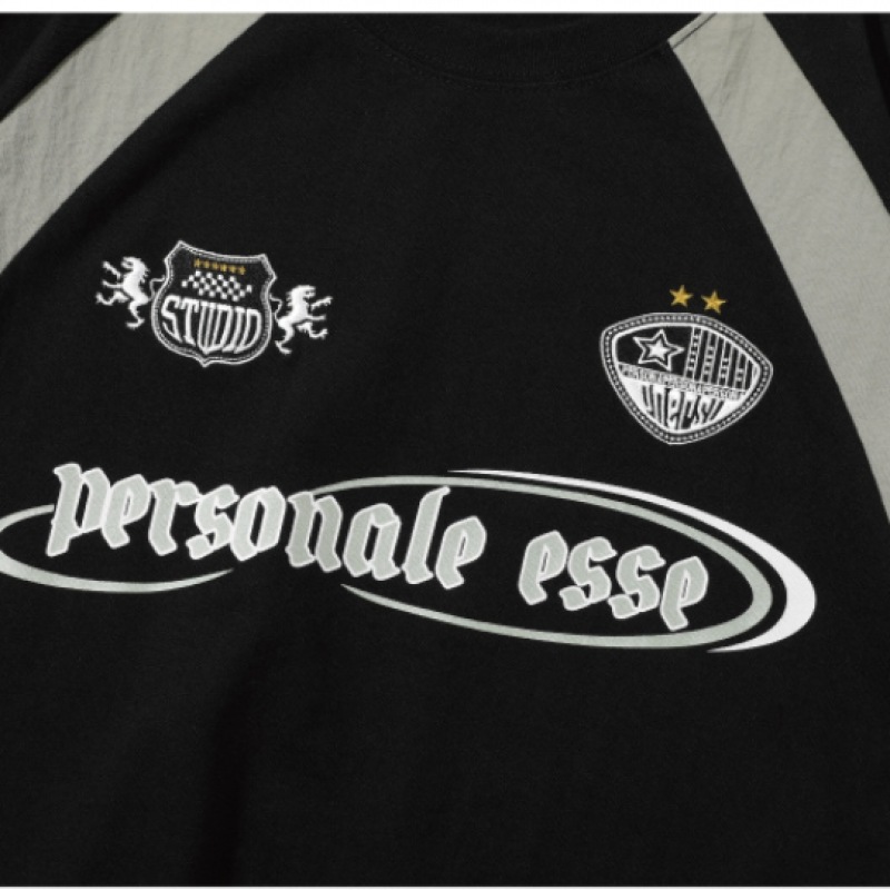 CPGN スタジオ 5/4 配送   ネスカクラブラグランショートスリーブ T シャツブラック