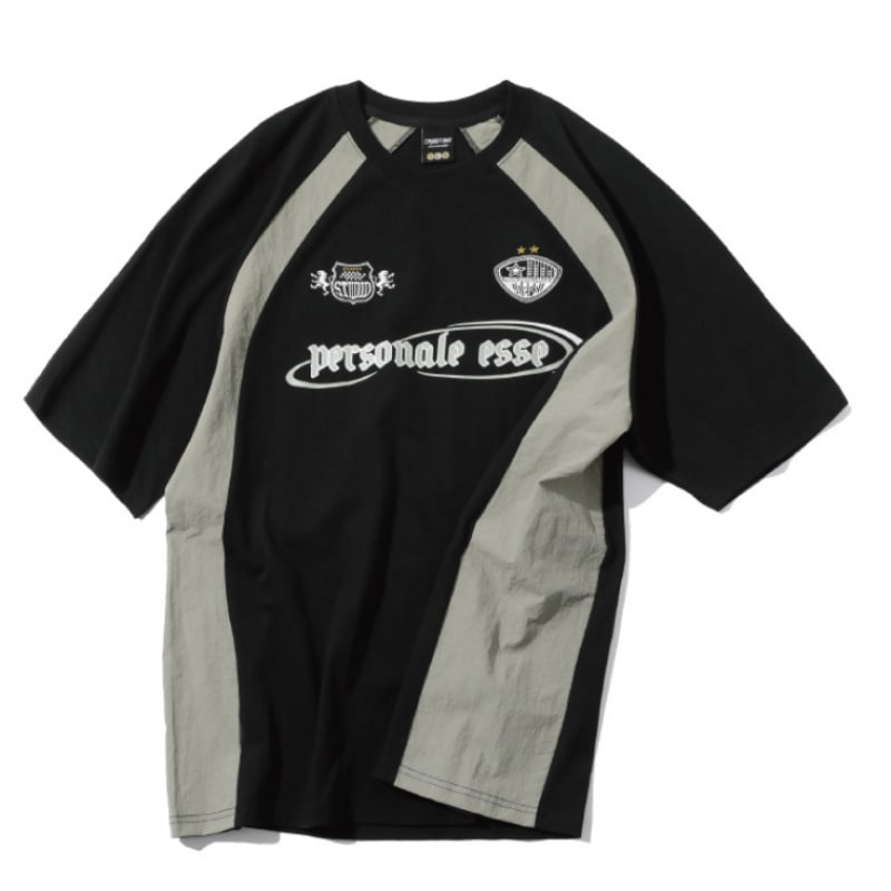 CPGN スタジオ 5/4 配送   ネスカクラブラグランショートスリーブ T シャツブラック