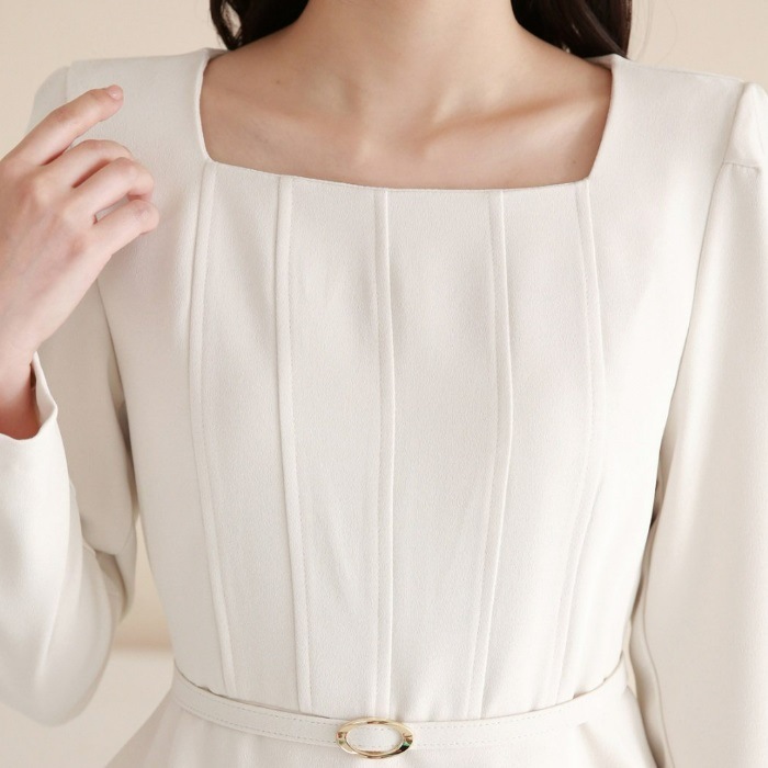 ワンピース 結婚式 ペプラム 入園入学 卒園 卒業 長袖 スリム ワンピース 結婚式 ペプラム 入園入学 卒園 卒業 長袖 スリム