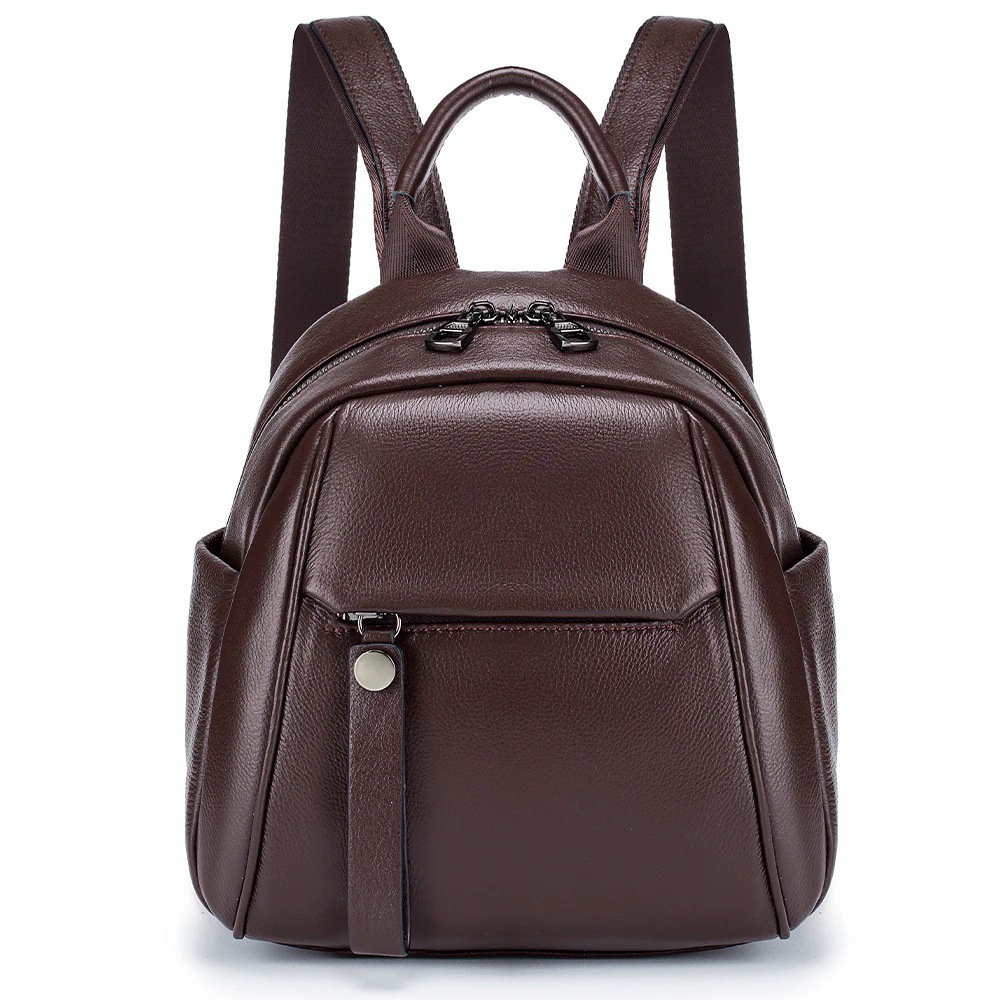 本革バッグ女性の新型ファッション旅行バッグ大容量ソフトレザーカジュアルリュックサック風 本革バッグ女性の新型ファッション旅行バッグ大容量ソフトレザーカジュアルリュックサック風