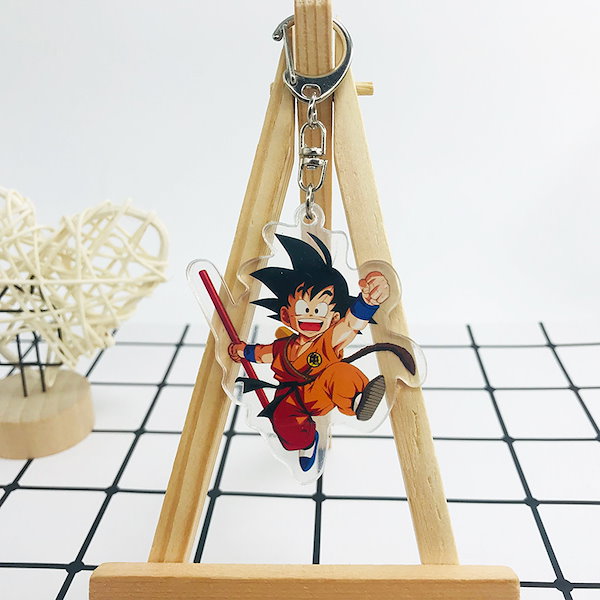 Qoo10] 二層ドラゴンボールグッズキーホルダースト