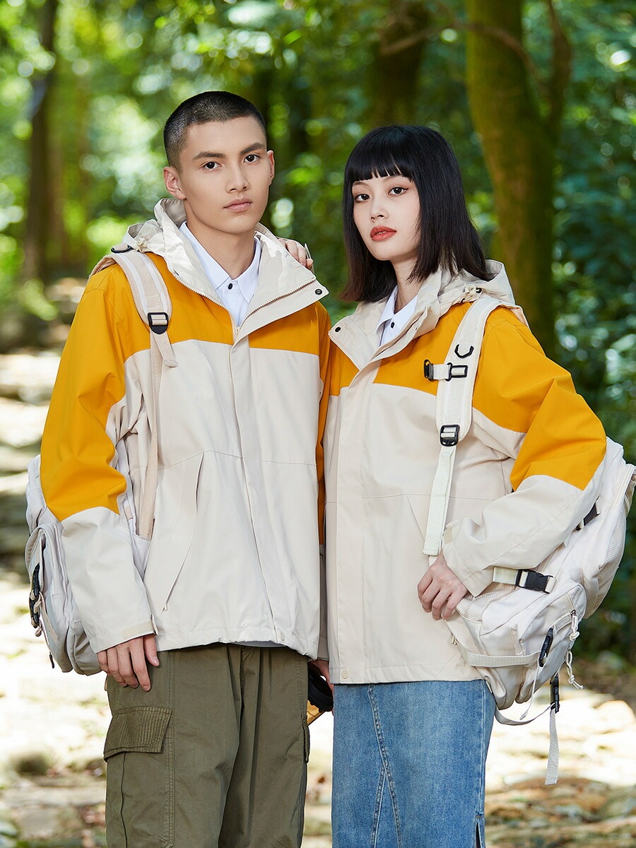 マウンテンパーカー ブルゾン ジャケット 男女通用 レディース メンズ フード付き アウター 軽量 防水 撥水 耐風 保温 肥大化拒否 長袖 大きめ 抜き襟 オーバーサイズ アウトドア キ