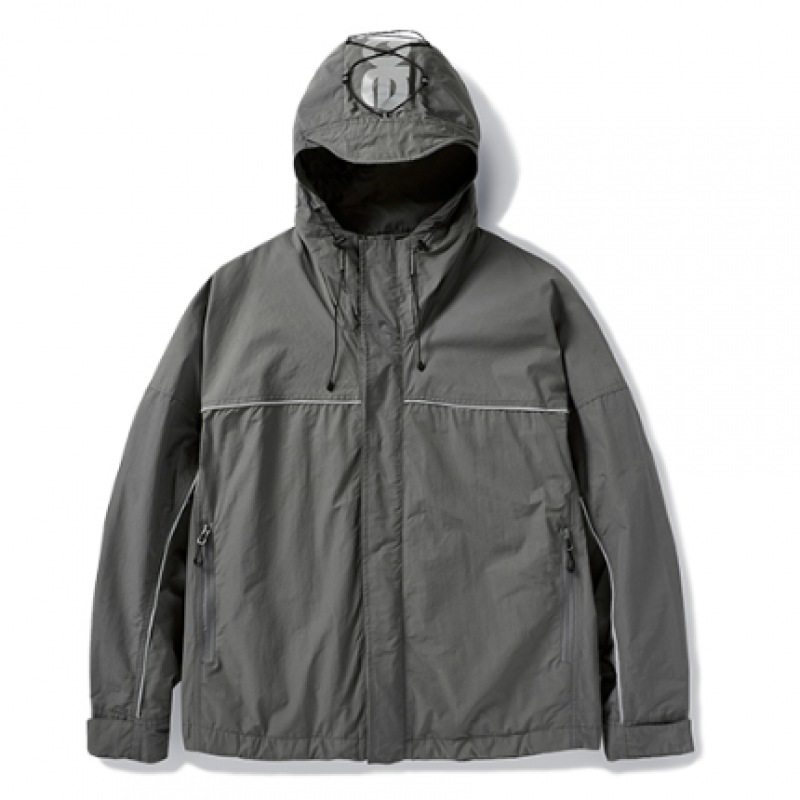 フルークフルークゴーコアストリングパーカージップアップジャケット FJK118 2COLOR W