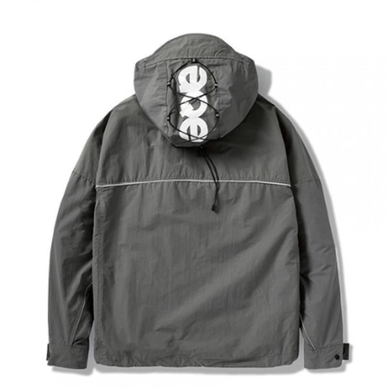 フルークフルークゴーコアストリングパーカージップアップジャケット FJK118 2COLOR W